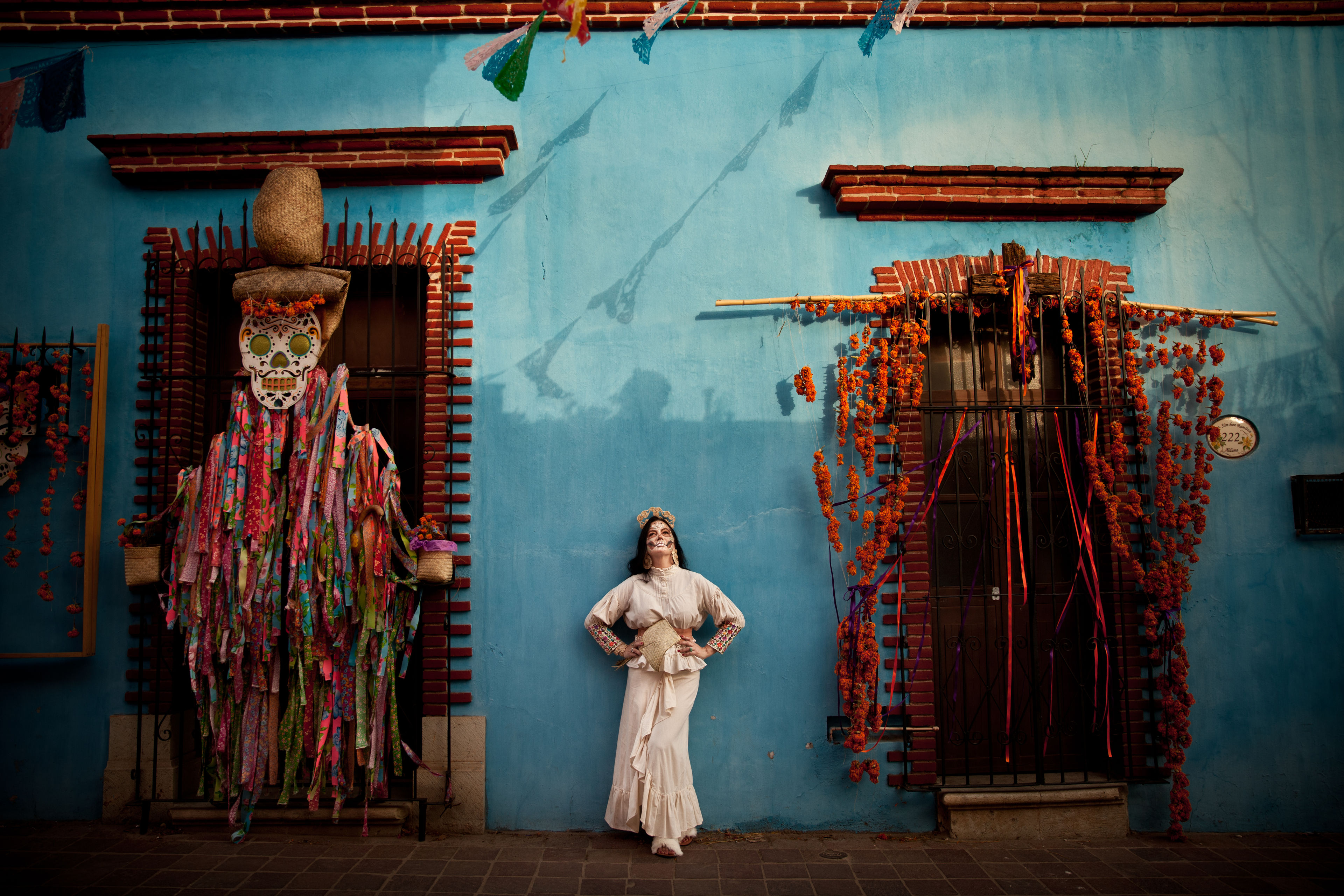 Catrina en Azul