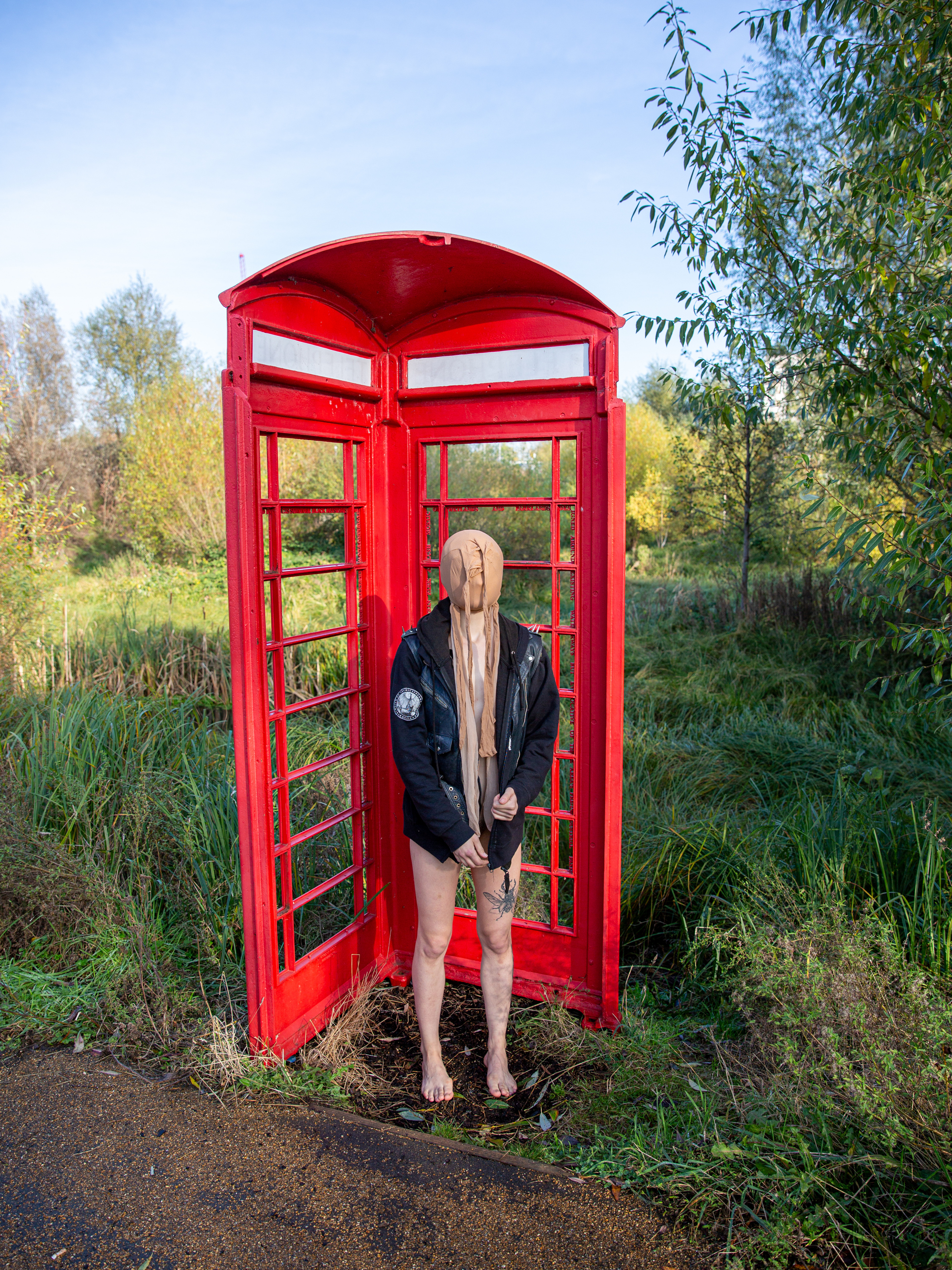 Red Telephone Box Holly