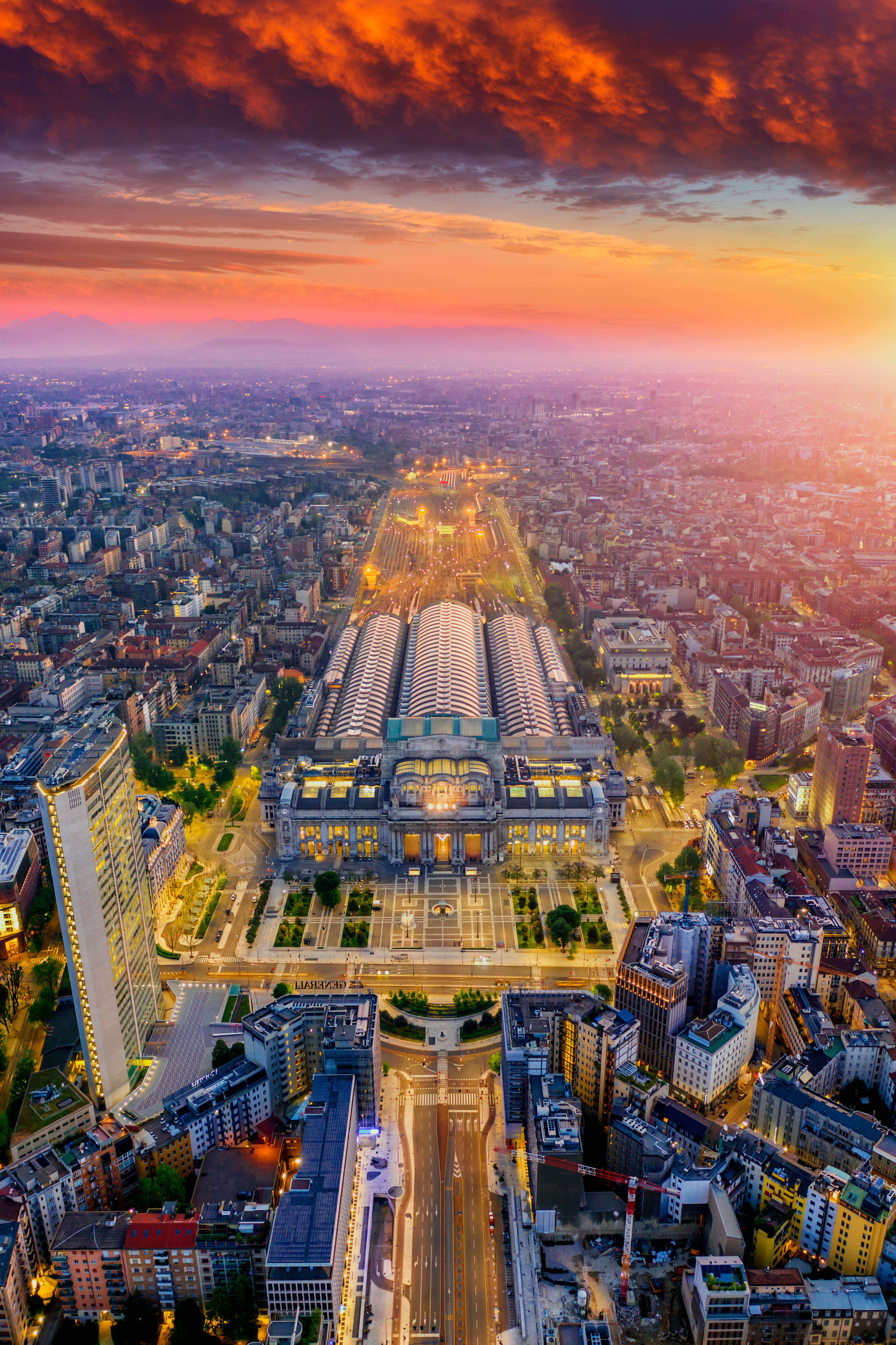 Milan, Central Railway Station