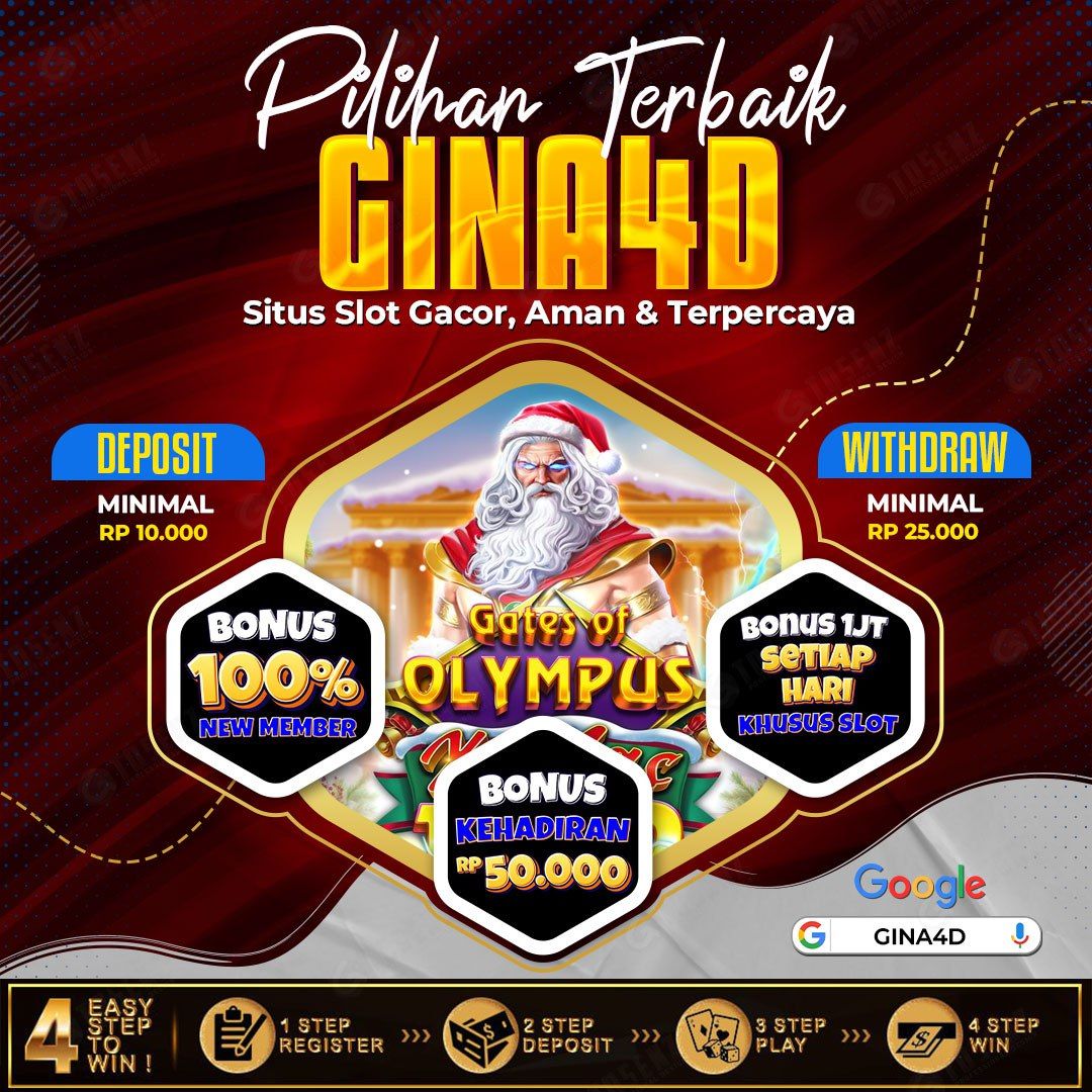 GINA4D # Situs Slot Gacor Paling Update & Link Slot88 Provider PAY4D Terpercaya