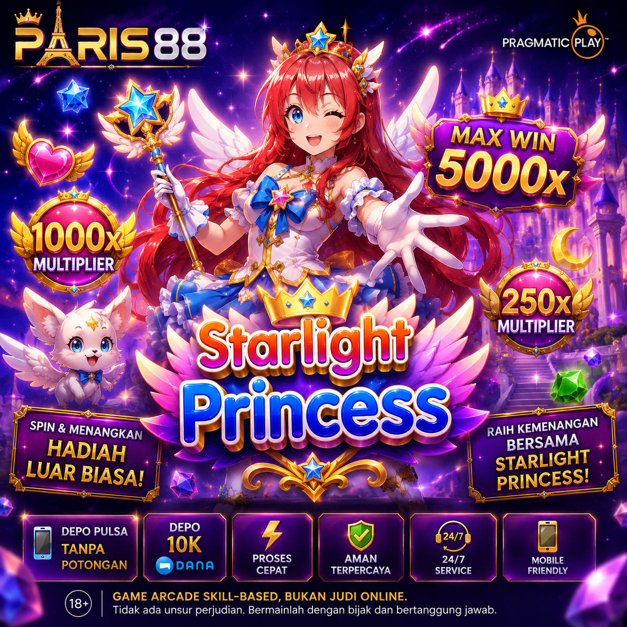 Paris88 Official: Depo QRIS Instant 10k! Sensasi Maxwin Server Kamboja by Pagcor