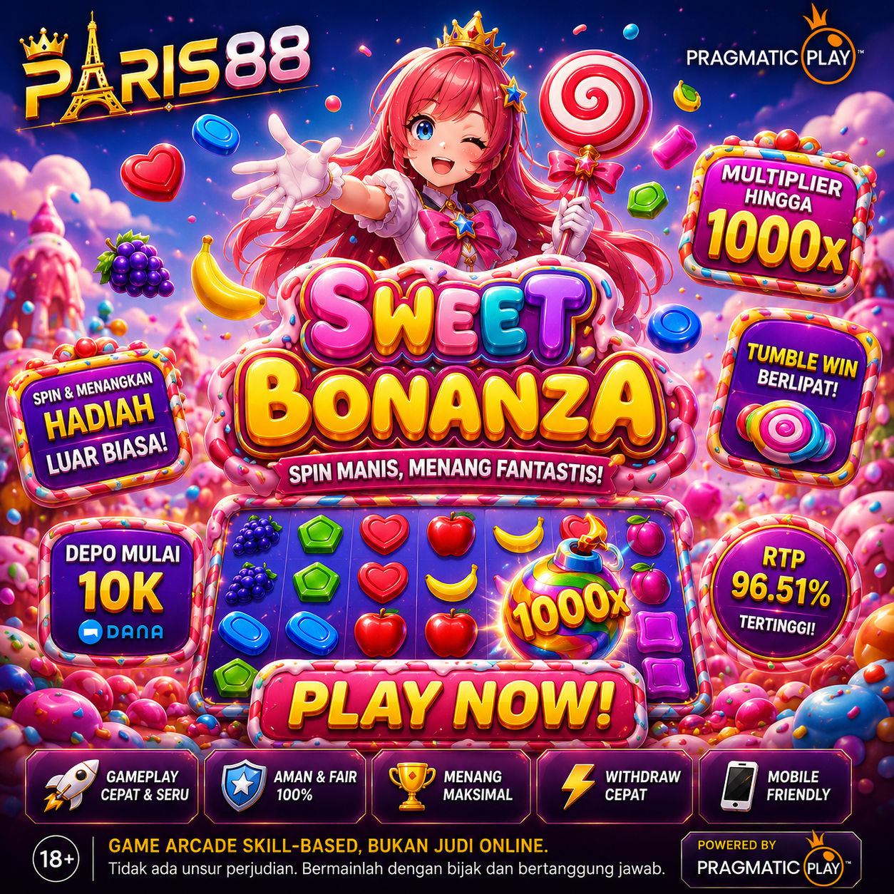Slot Gacor Terbaik Depo 10k Dana Paris88