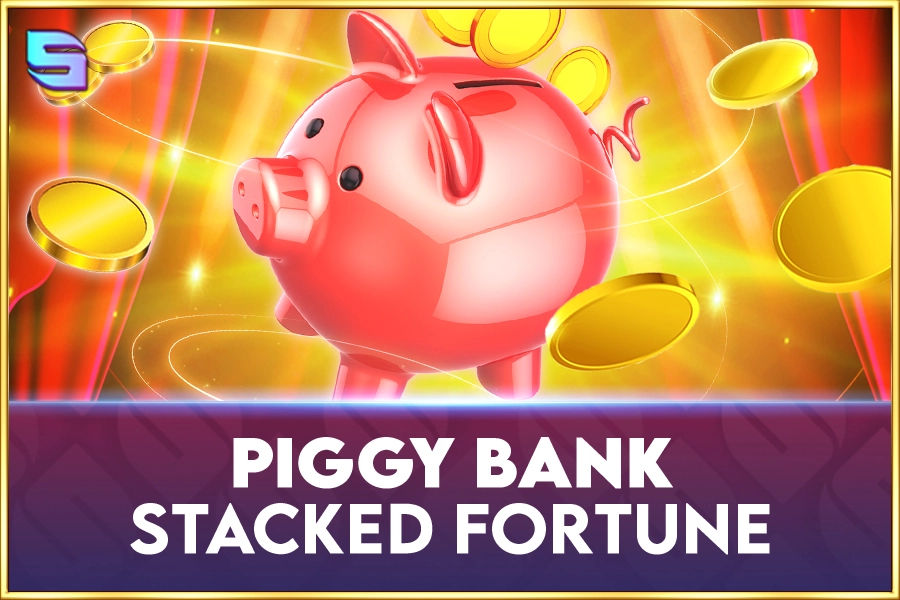 Piggy Bank Stacked Fortune