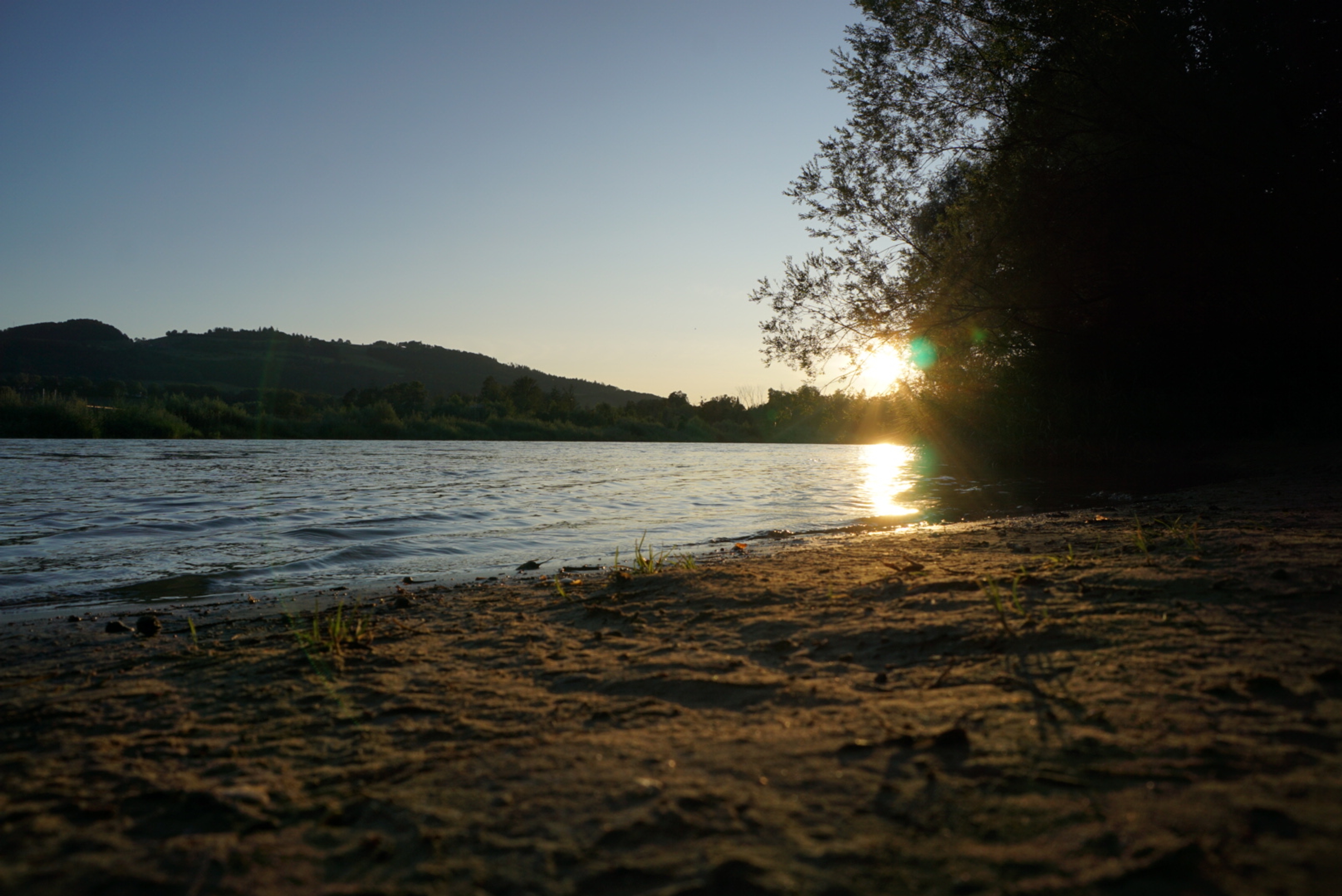 River Side sunset