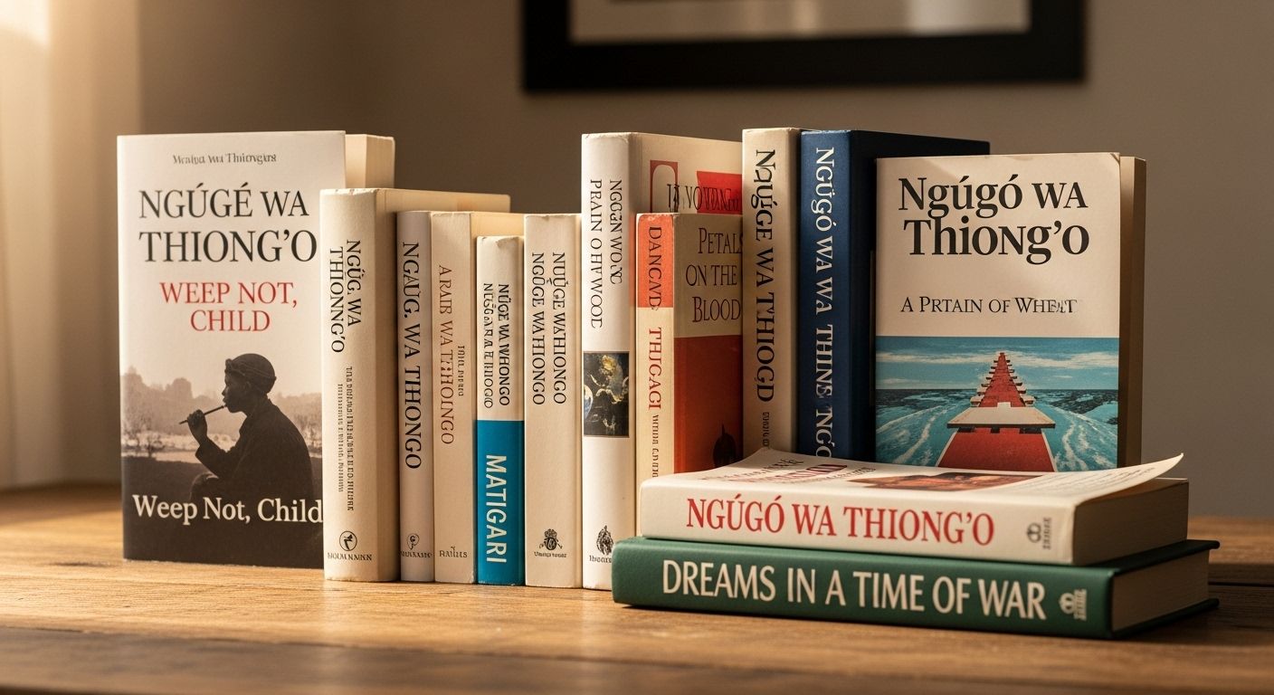 books written by ngugi wa thiong o