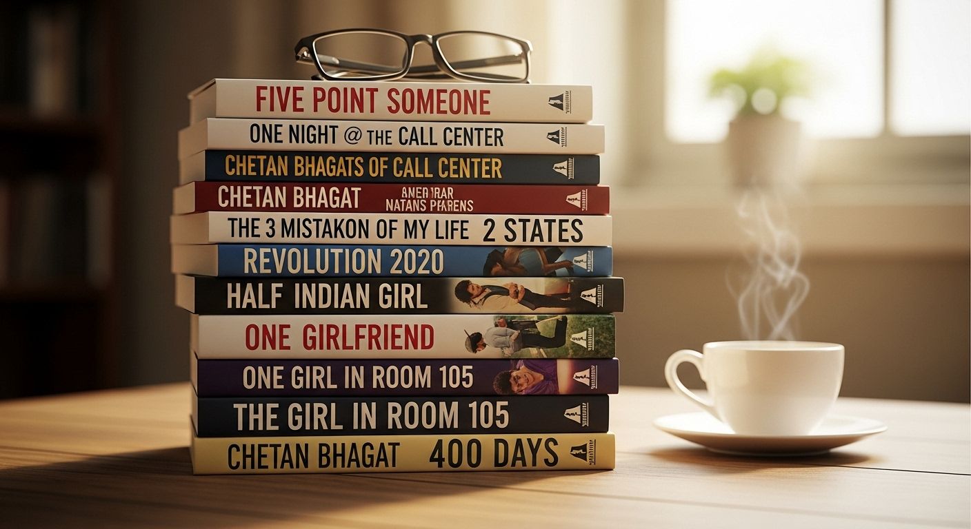 chetan bhagat written books
