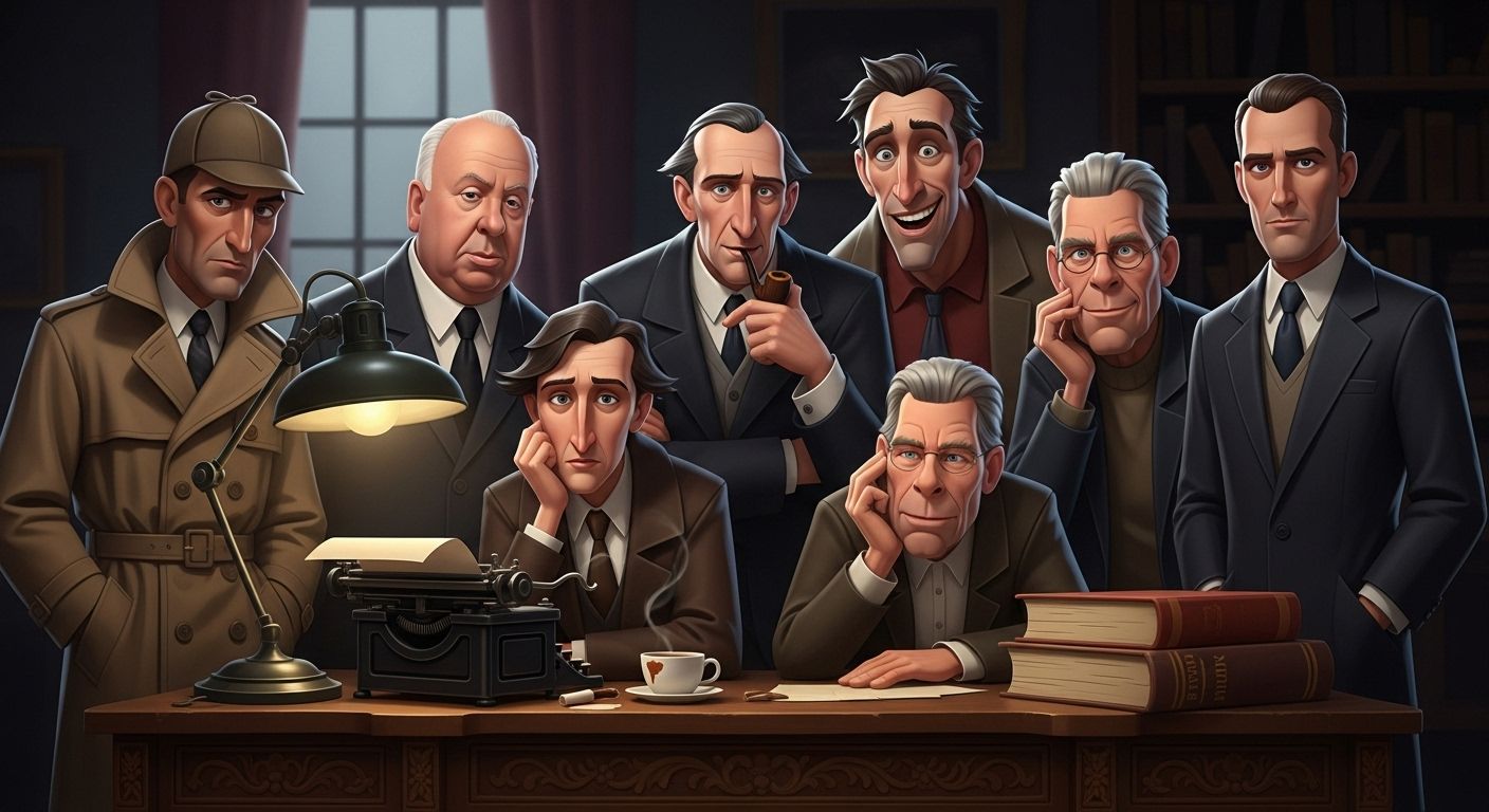 famous thriller writers