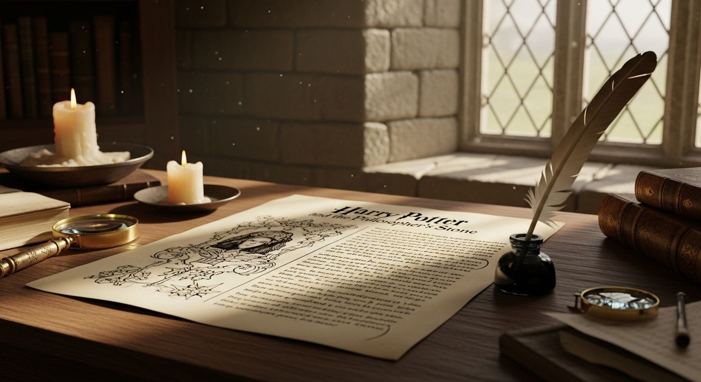 first harry potter book written