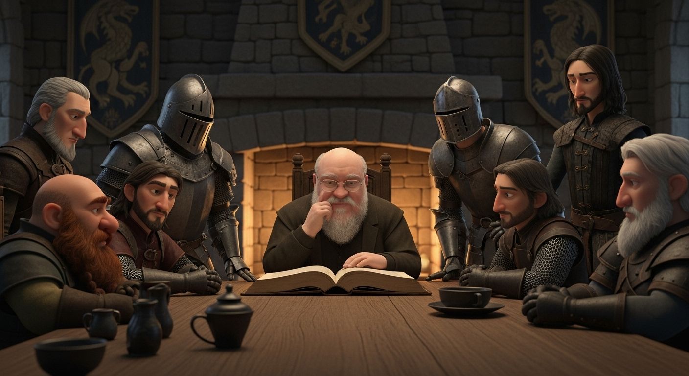 Game of Thrones Book Writer Crafts Epic Worlds of Intrigue and Power