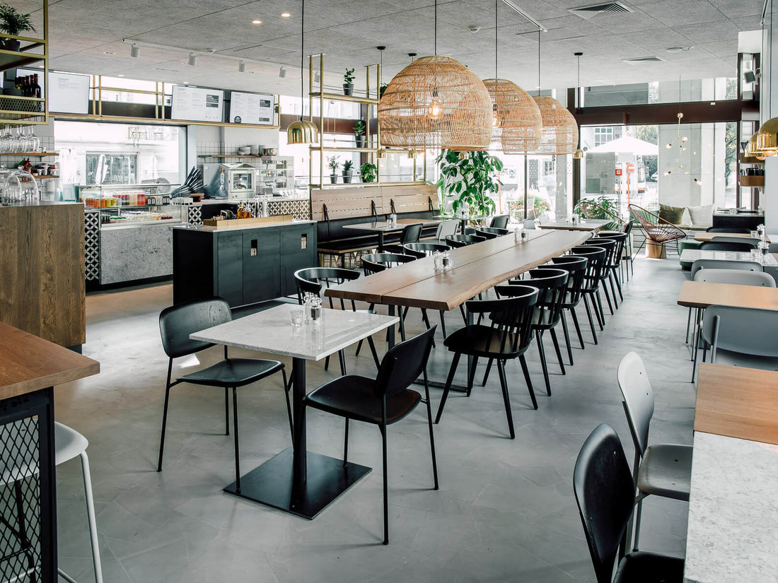 Stripped Pizza St. Gallen ・SLP Architektur