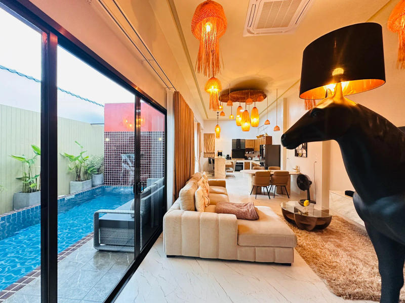 Tropical Modern Private Pool Villa in the Heart of Saiyuan, Rawai - Image 16