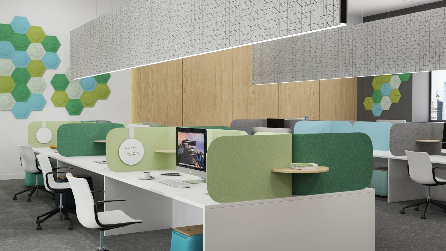 Linea acoustic lighting system Luxxbox