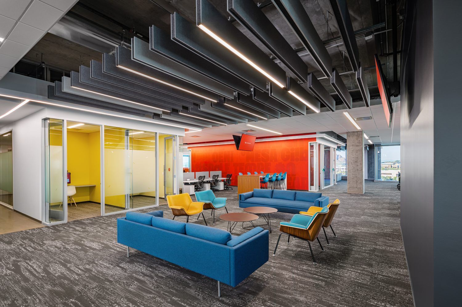 Linea acoustic lighting system Luxxbox