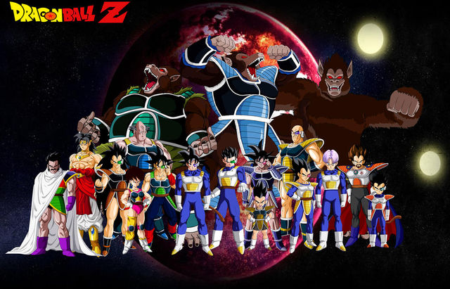 Saiyans of Planet Vegeta