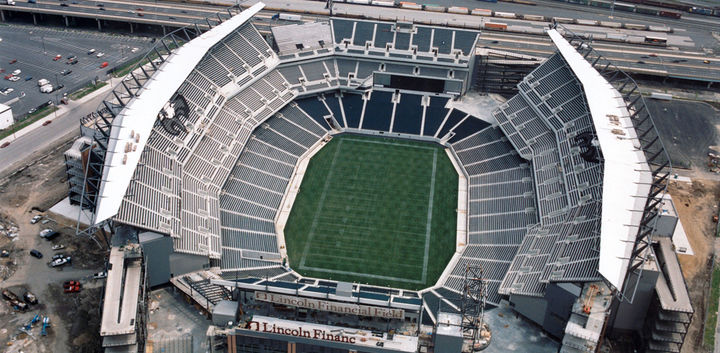 Lincoln Financial Field Aerial Poster