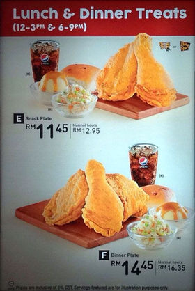 Snack Plate Kfc