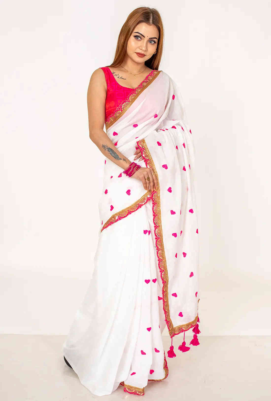 khadi cotton  Printed  Saree