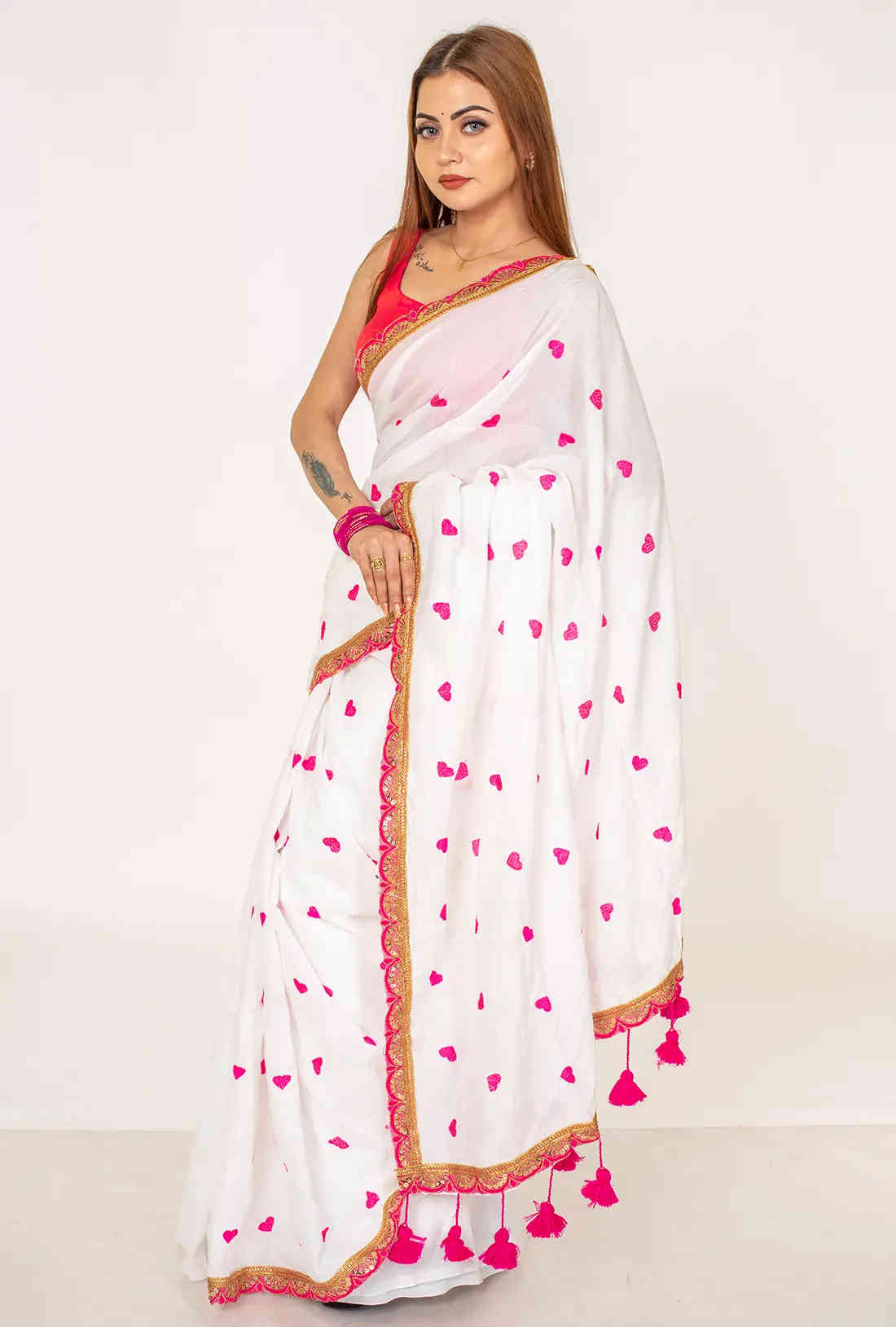 khadi cotton  Printed  Saree