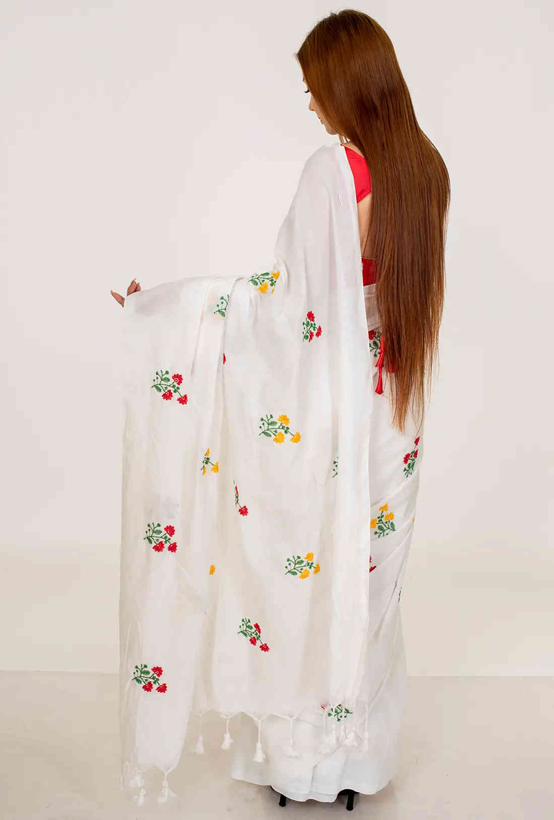khadi cotton  Printed  Saree
