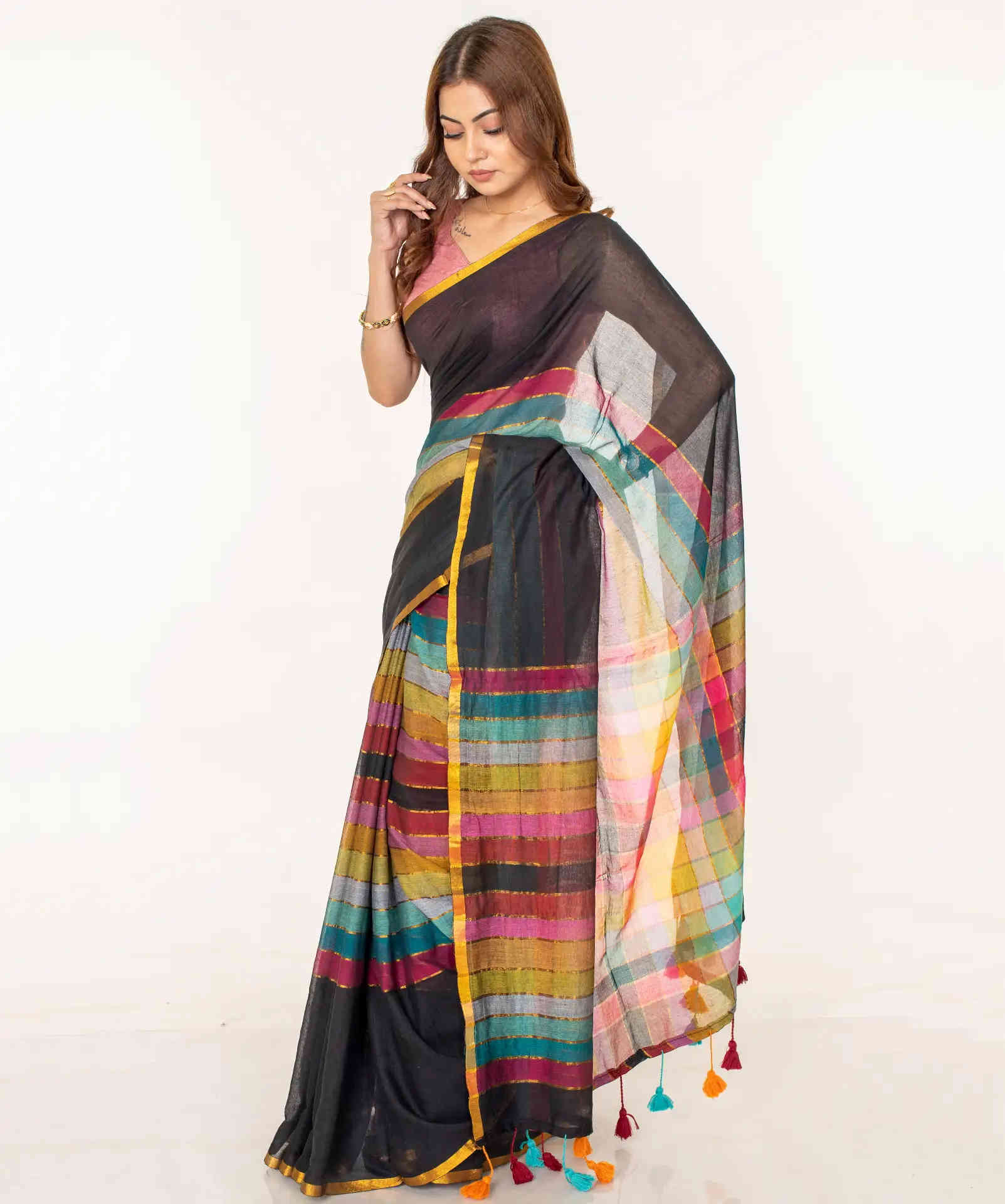 Trendy Cotton saree