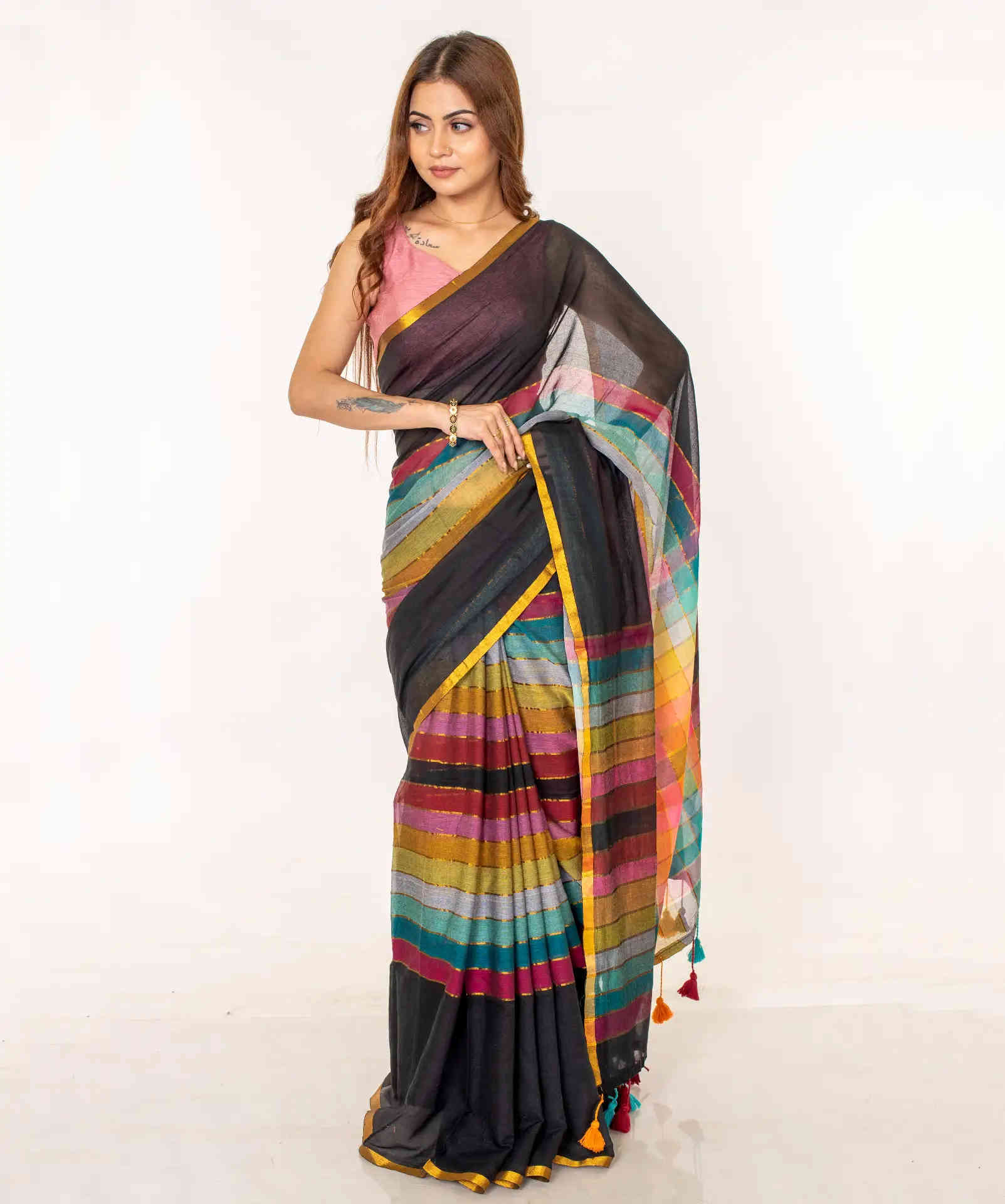 Trendy Cotton saree