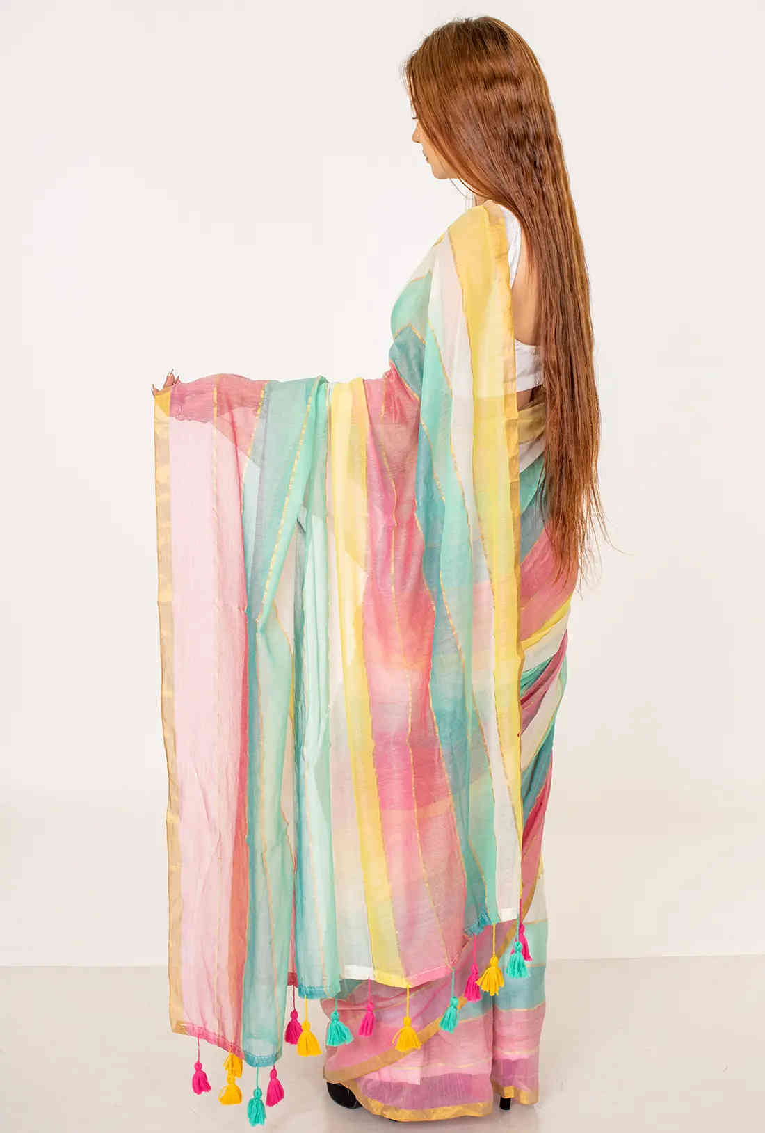 Trendy Cotton saree