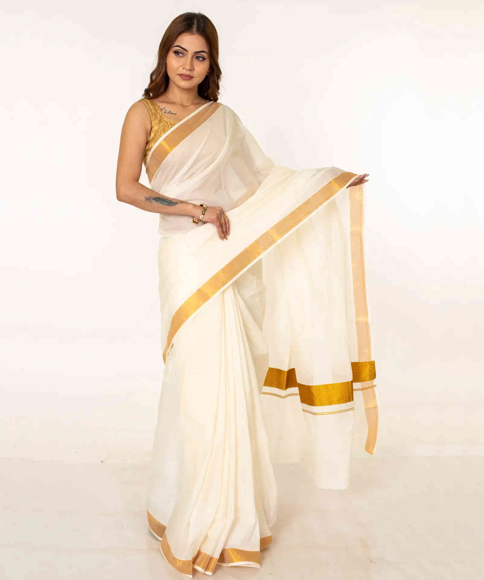 Trendy Cotton saree