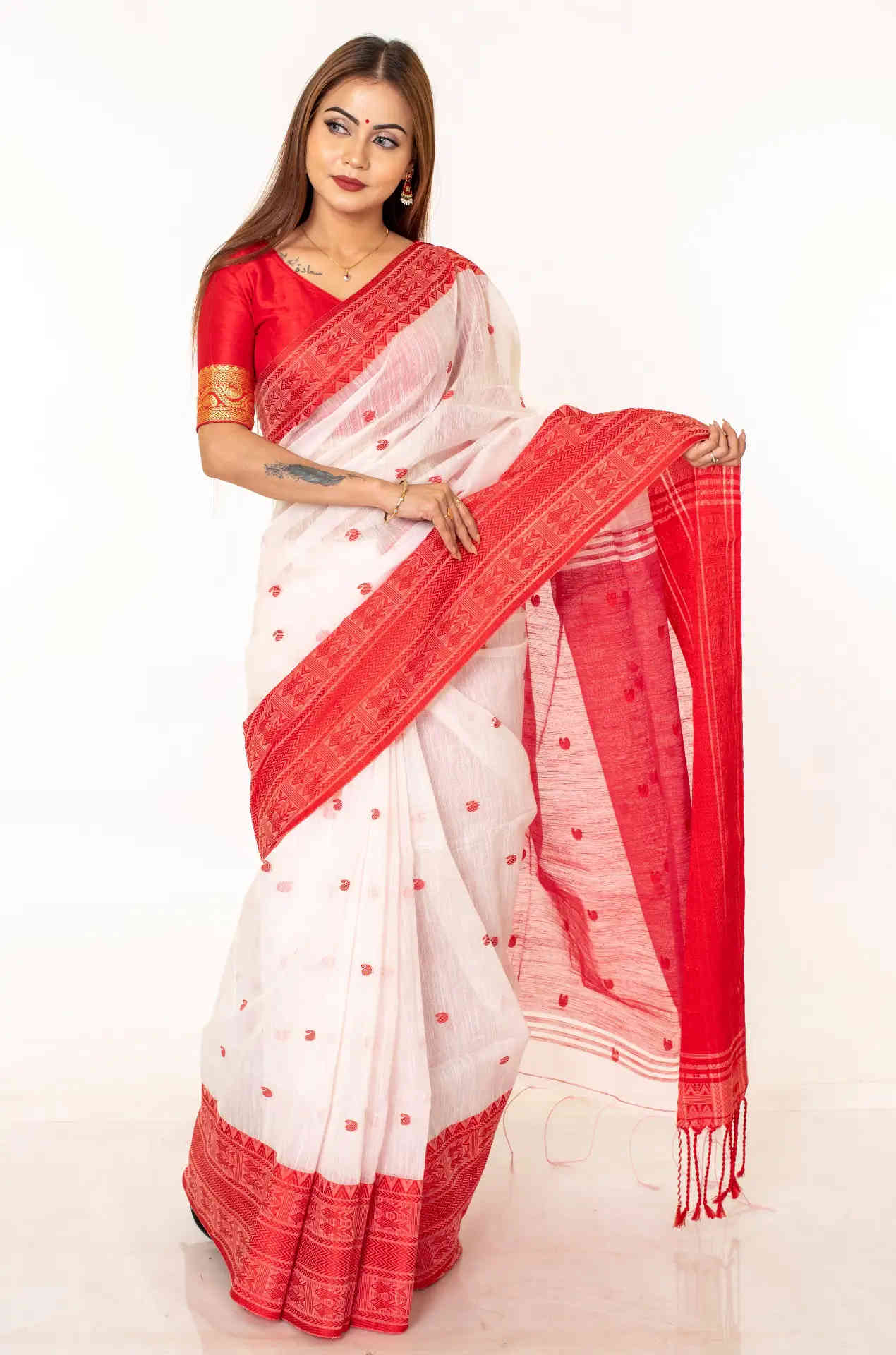 Trendy Cotton saree