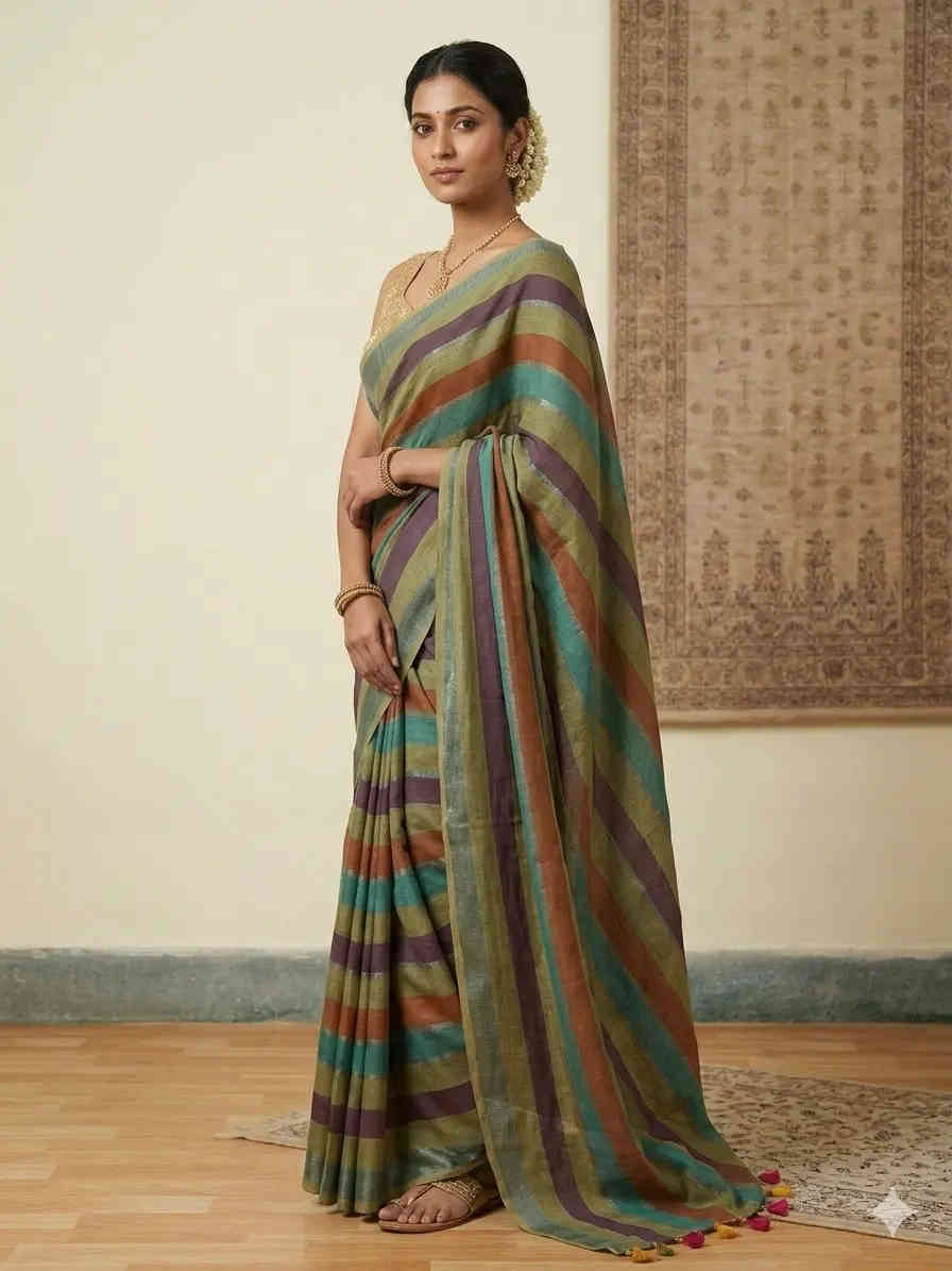 Trendy Cotton Saree