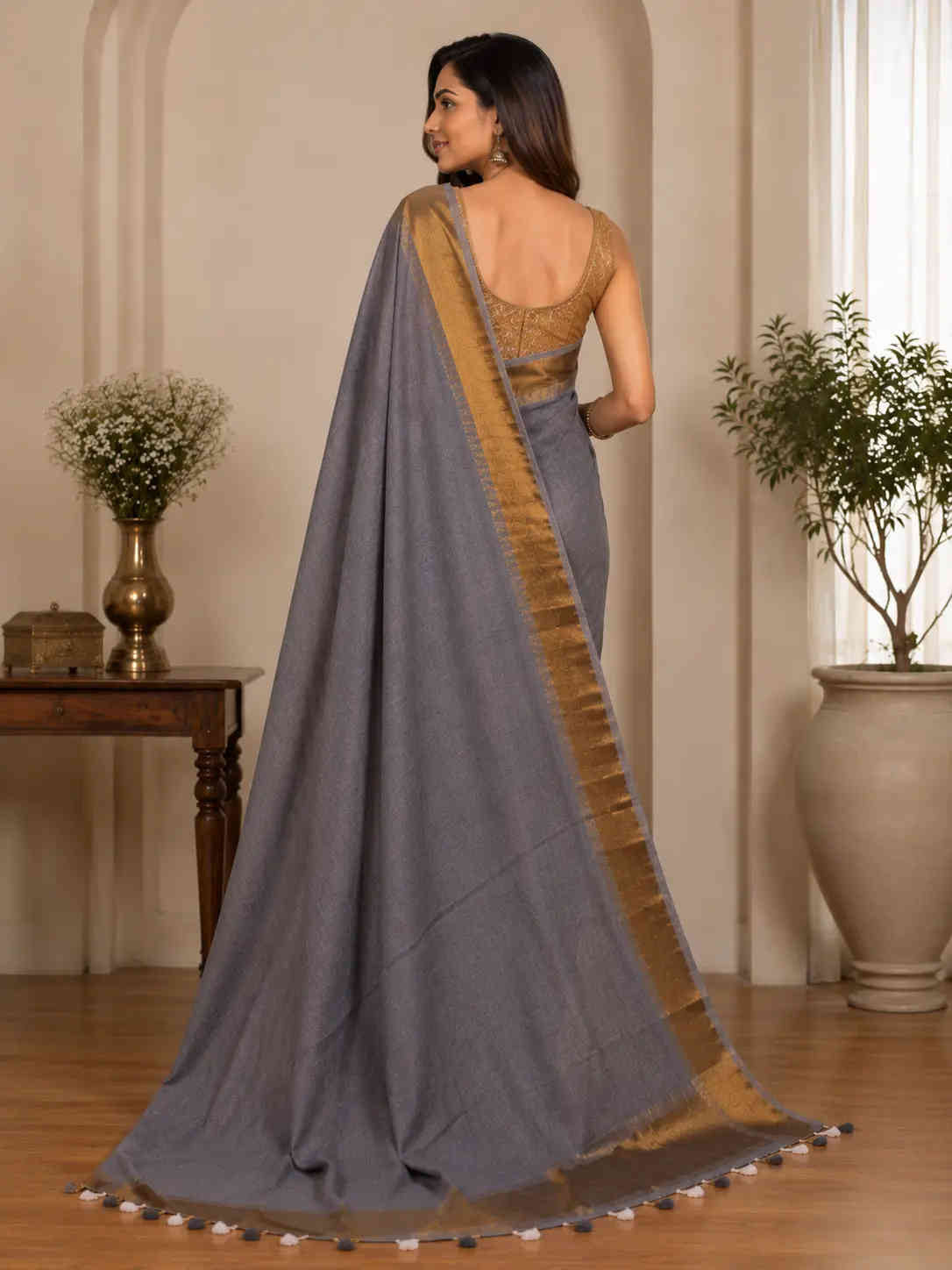 Trendy Cotton Saree