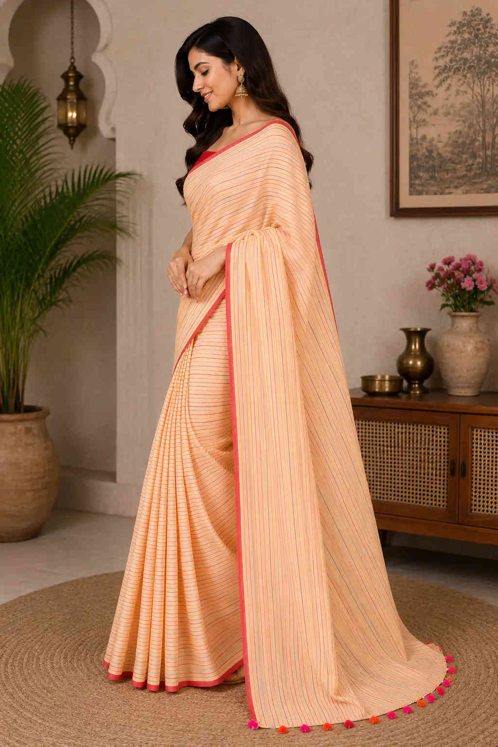 Trendy Cotton Saree