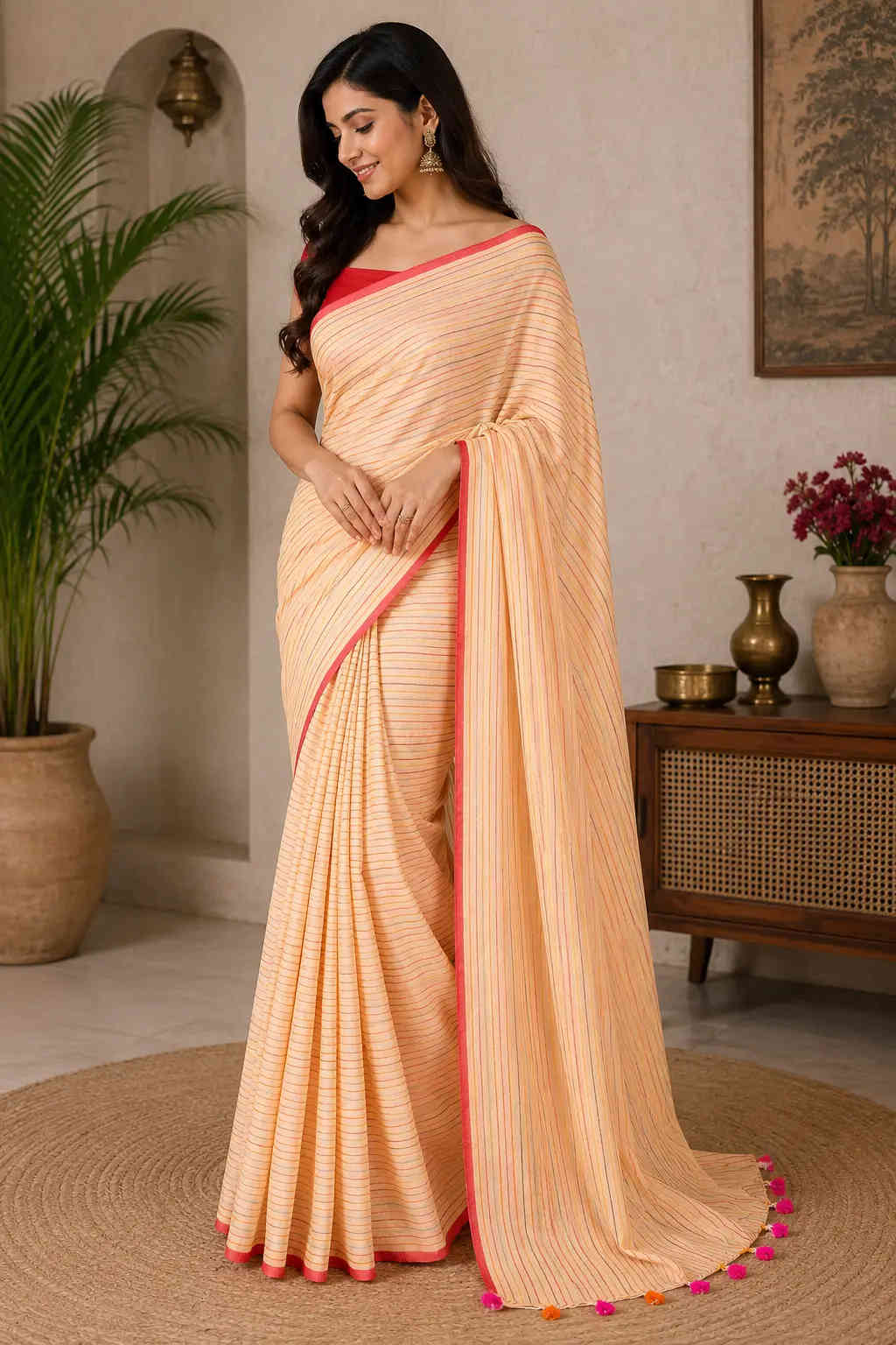 Trendy Cotton Saree