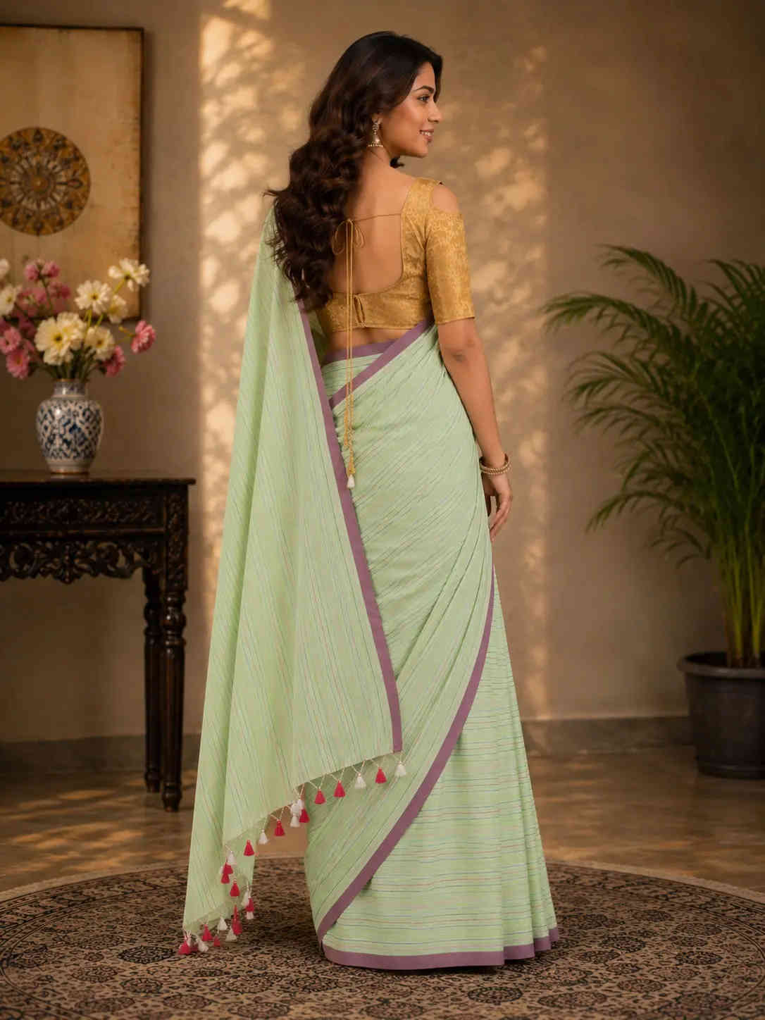 Trendy Cotton Saree