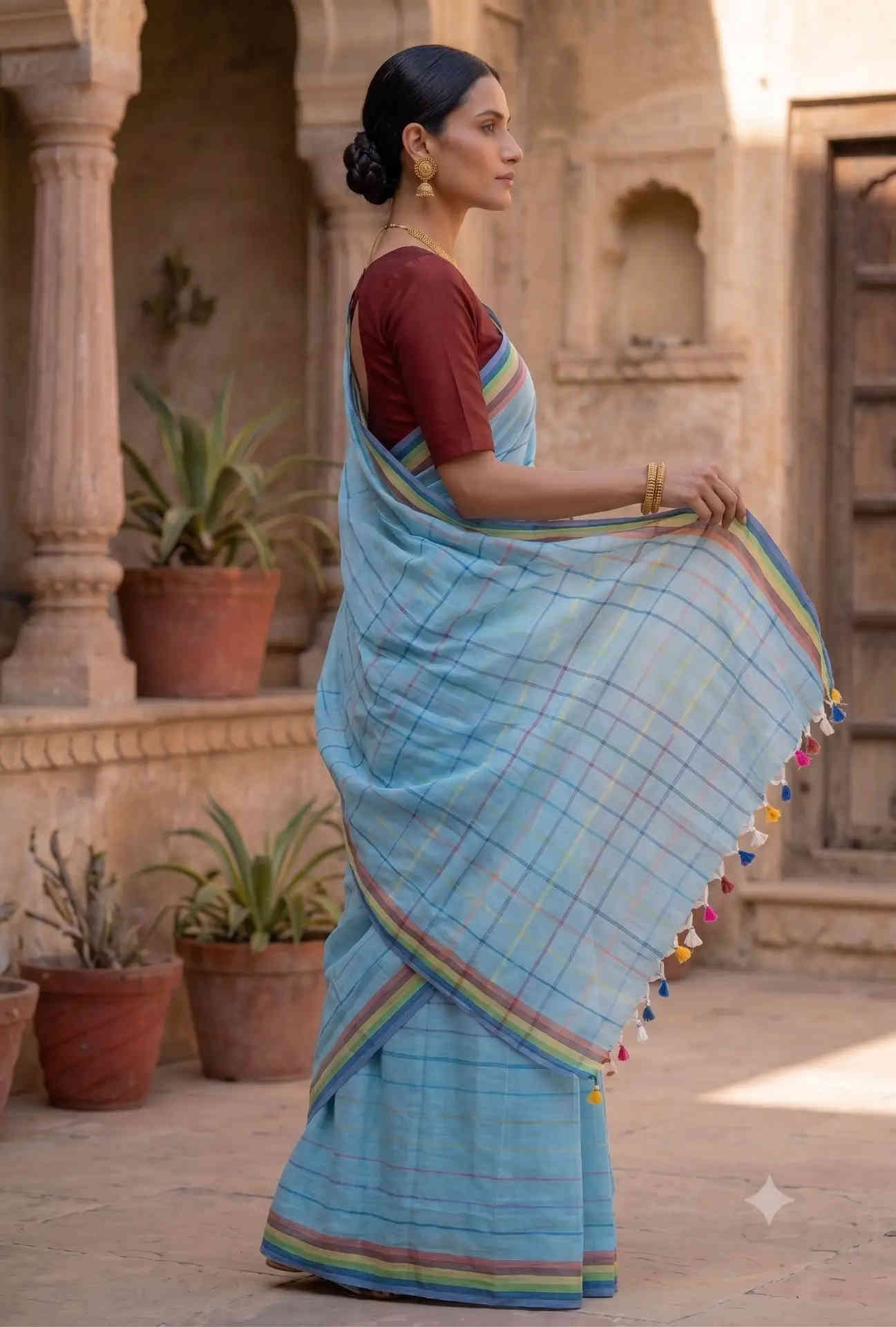 Trendy Cotton Saree