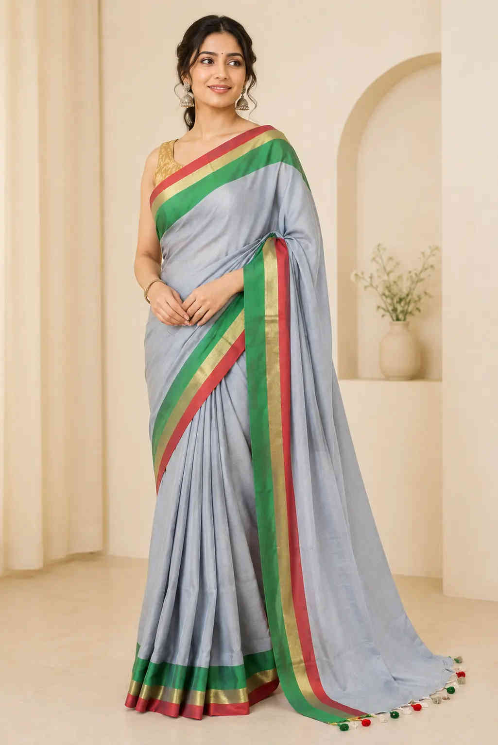 Trendy Cotton Saree