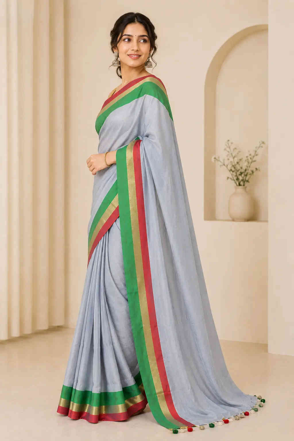 Trendy Cotton Saree