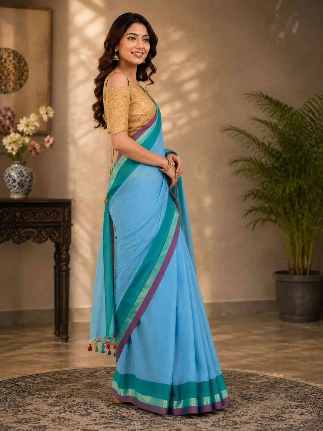 Trendy Cotton Saree