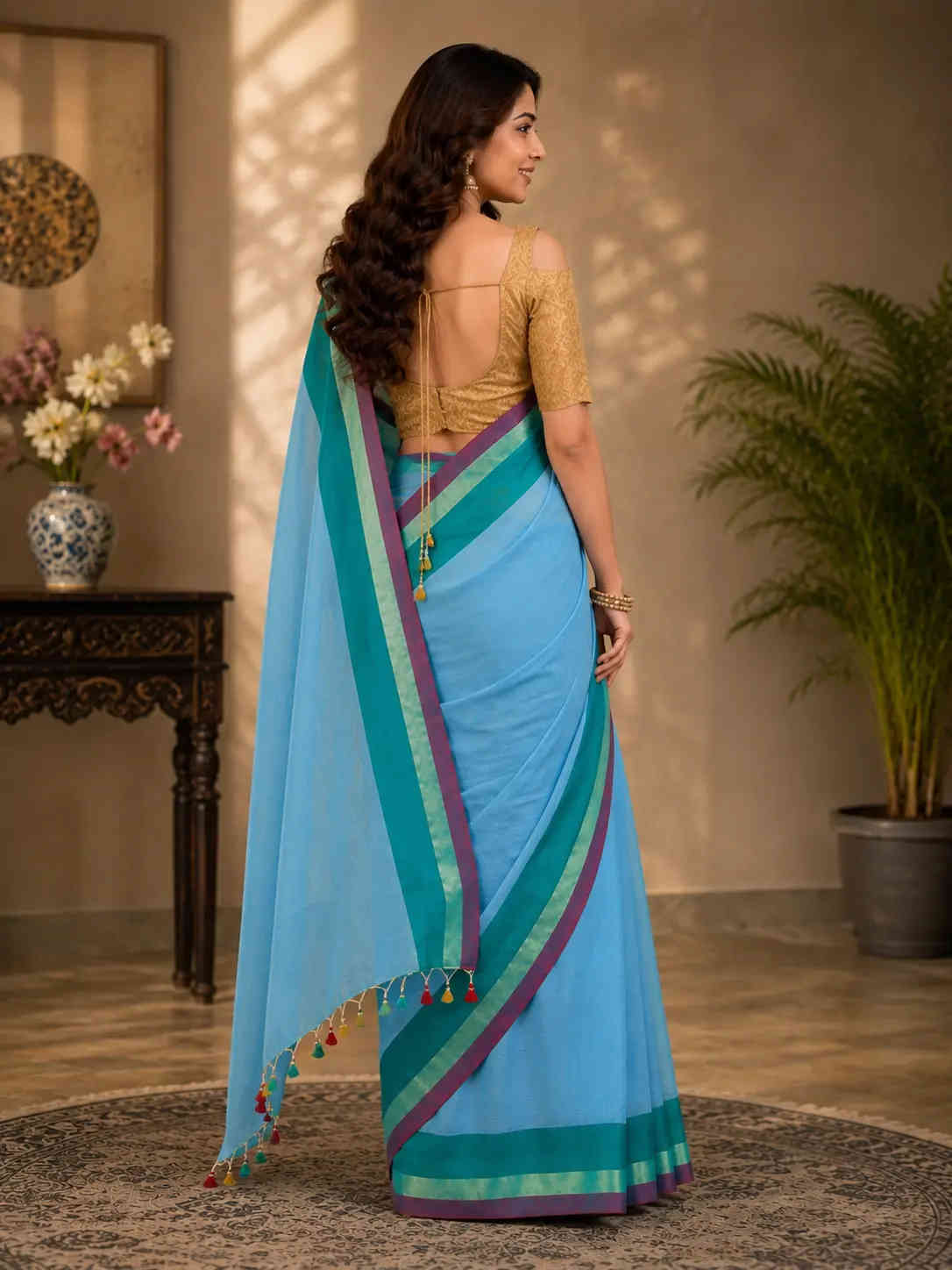 Trendy Cotton Saree