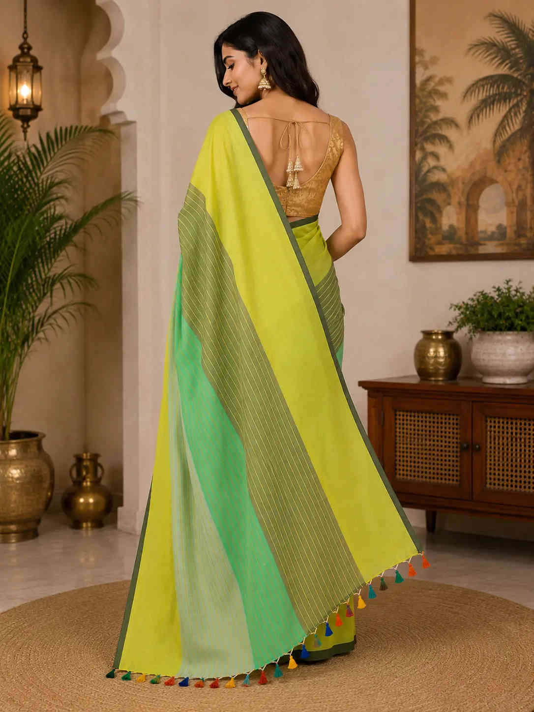 Trendy Cotton Saree