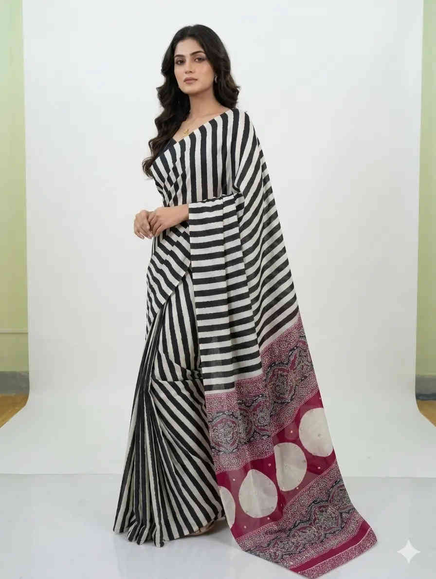 Designer Crepe Saree for Party & Festive Wear