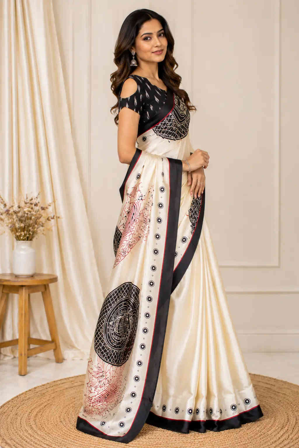 Designer Crepe Saree for Party & Festive Wear
