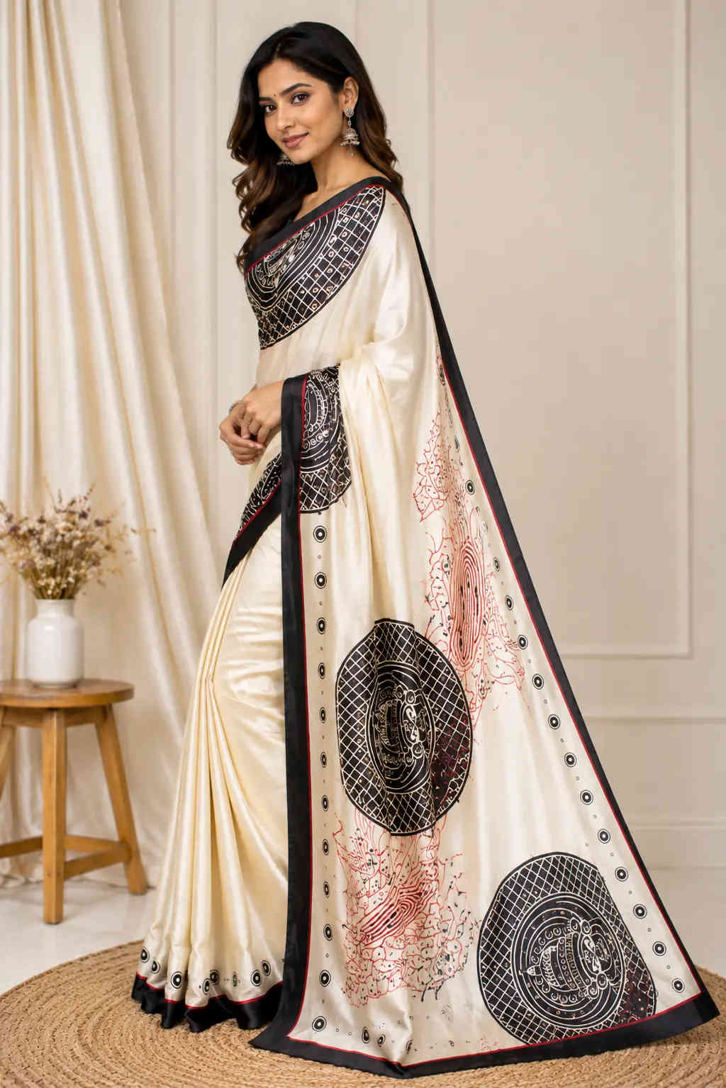 Designer Crepe Saree for Party & Festive Wear