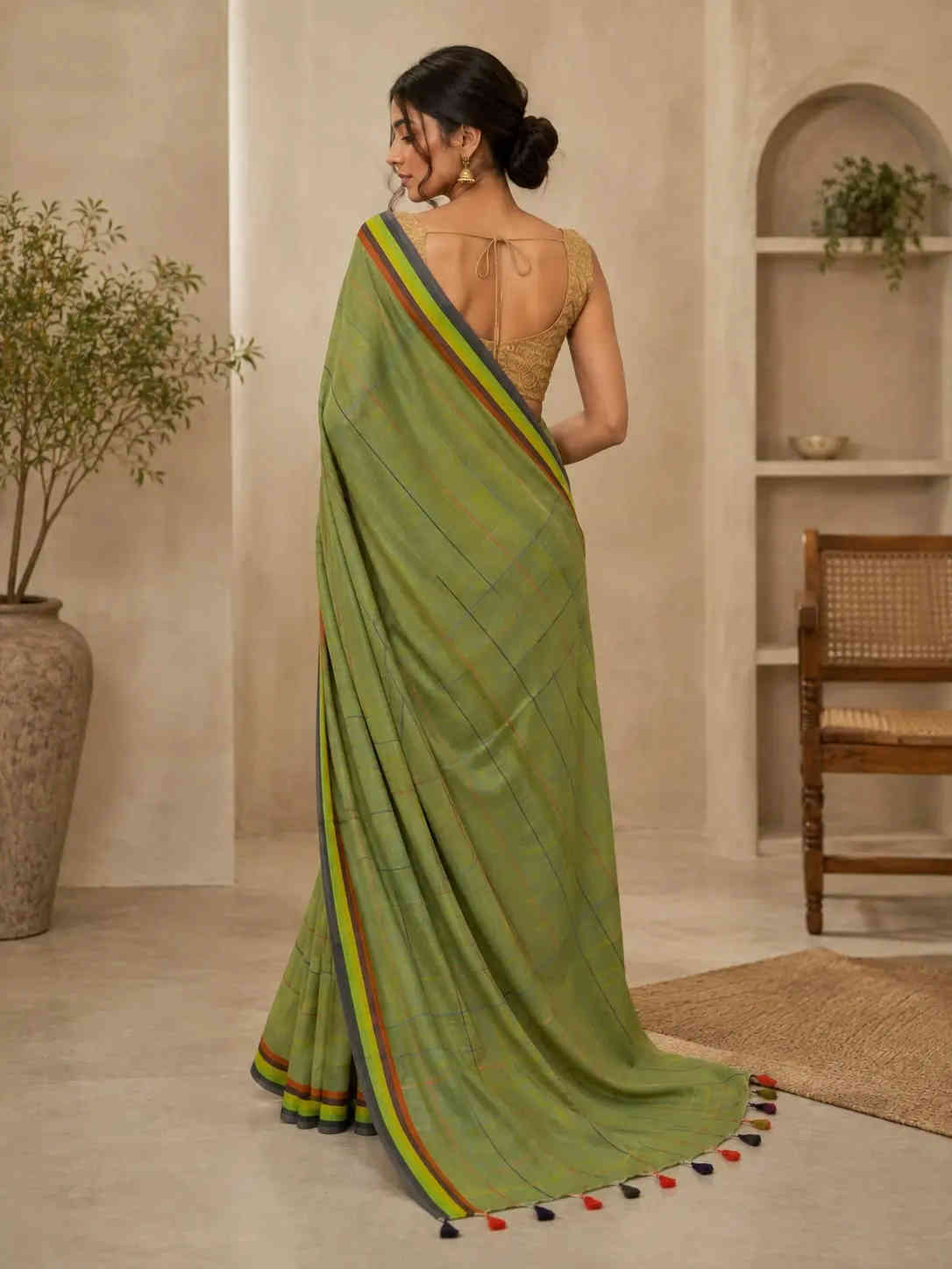 Trendy Cotton Saree