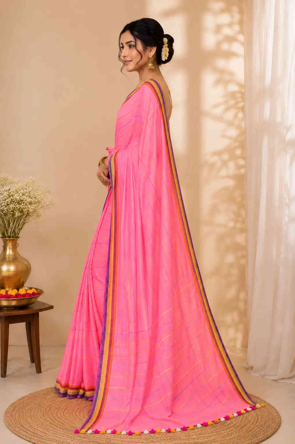 Trendy Cotton Saree