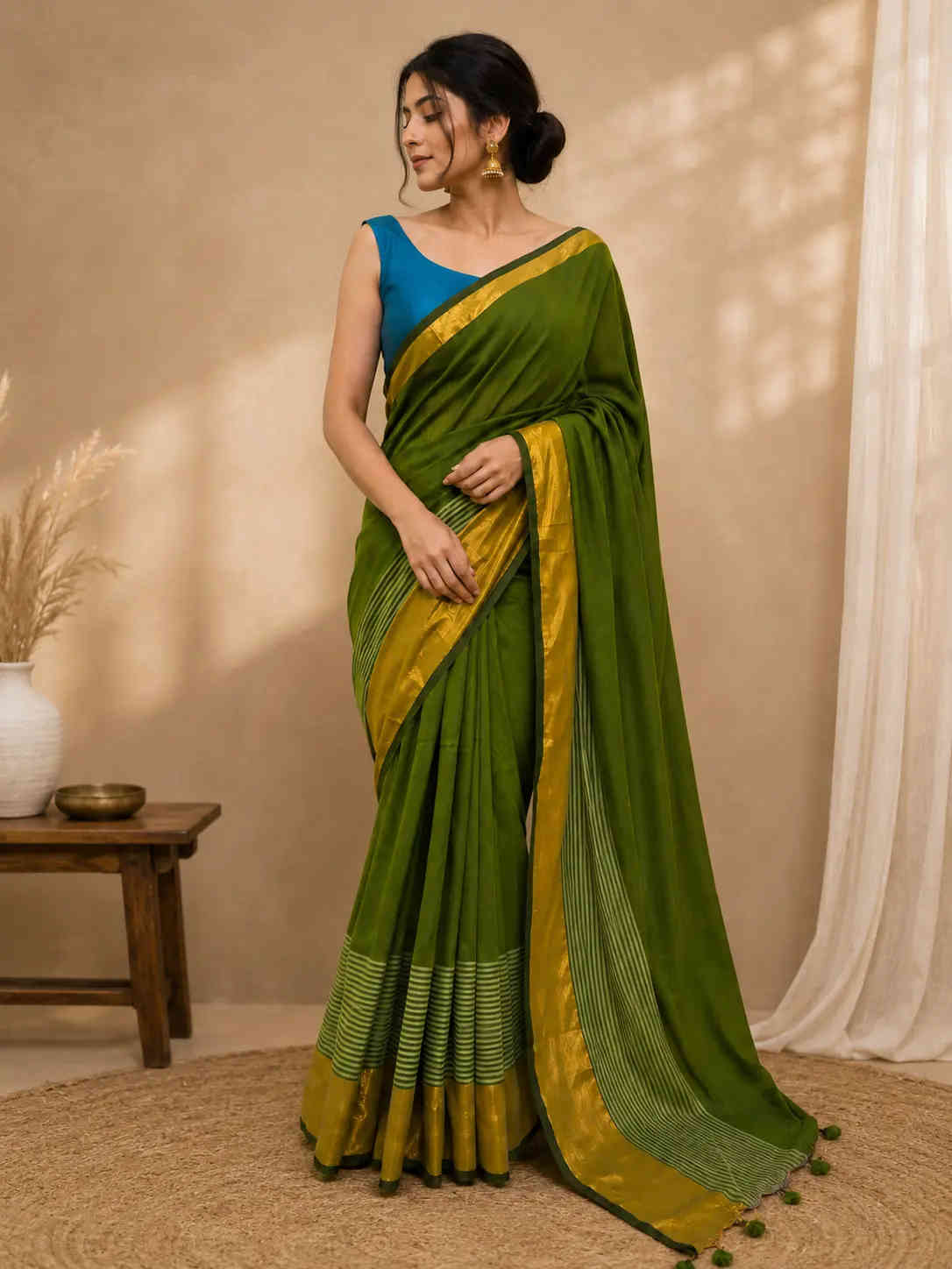 Trendy Cotton Saree
