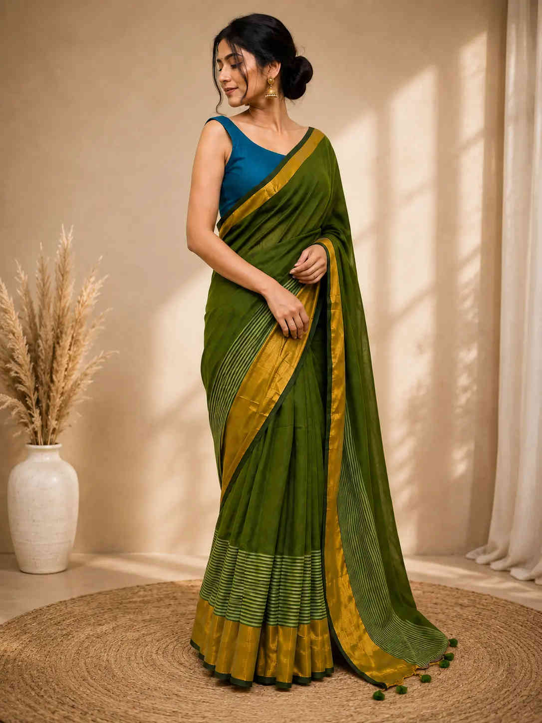 Trendy Cotton Saree