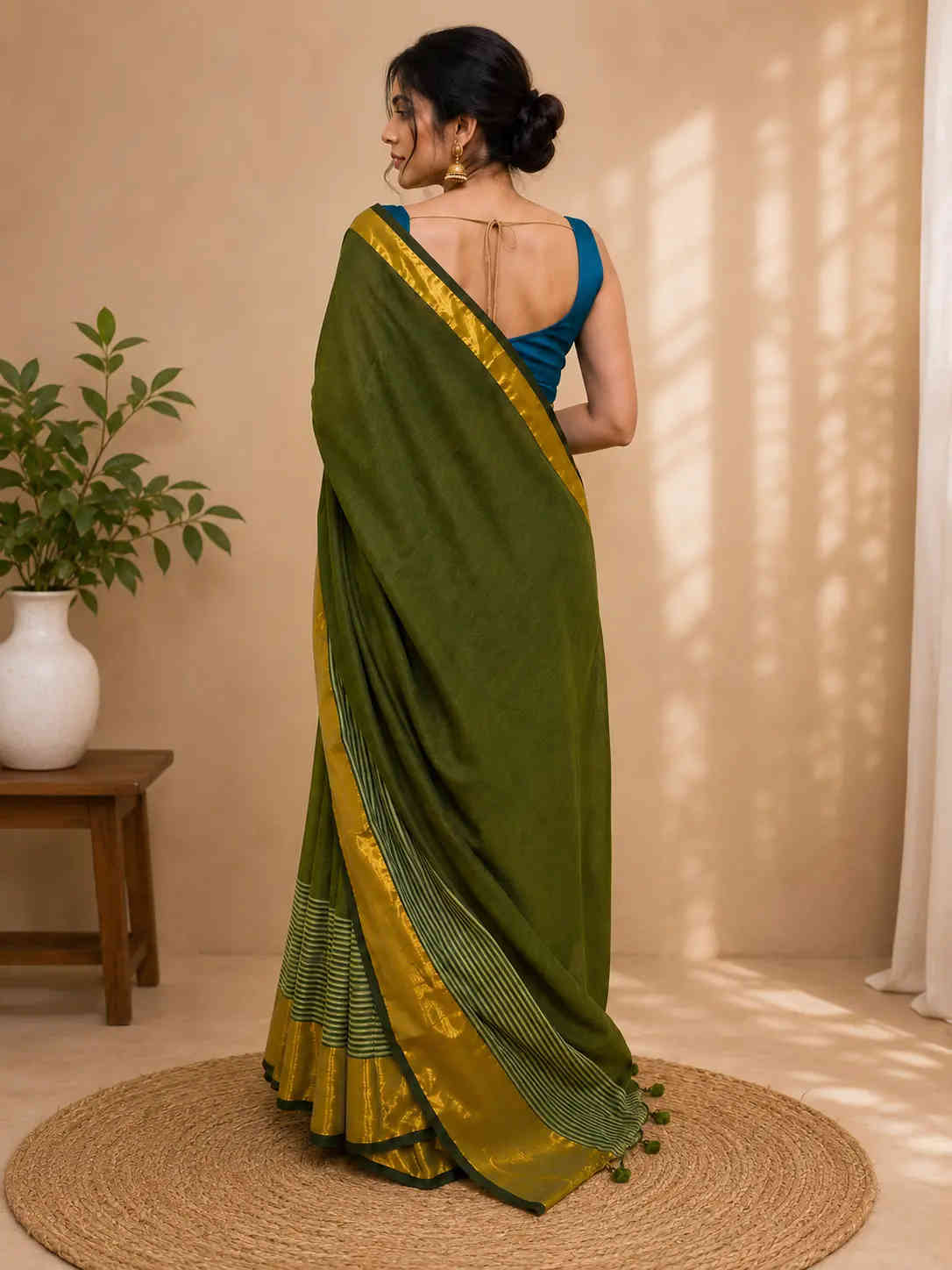 Trendy Cotton Saree