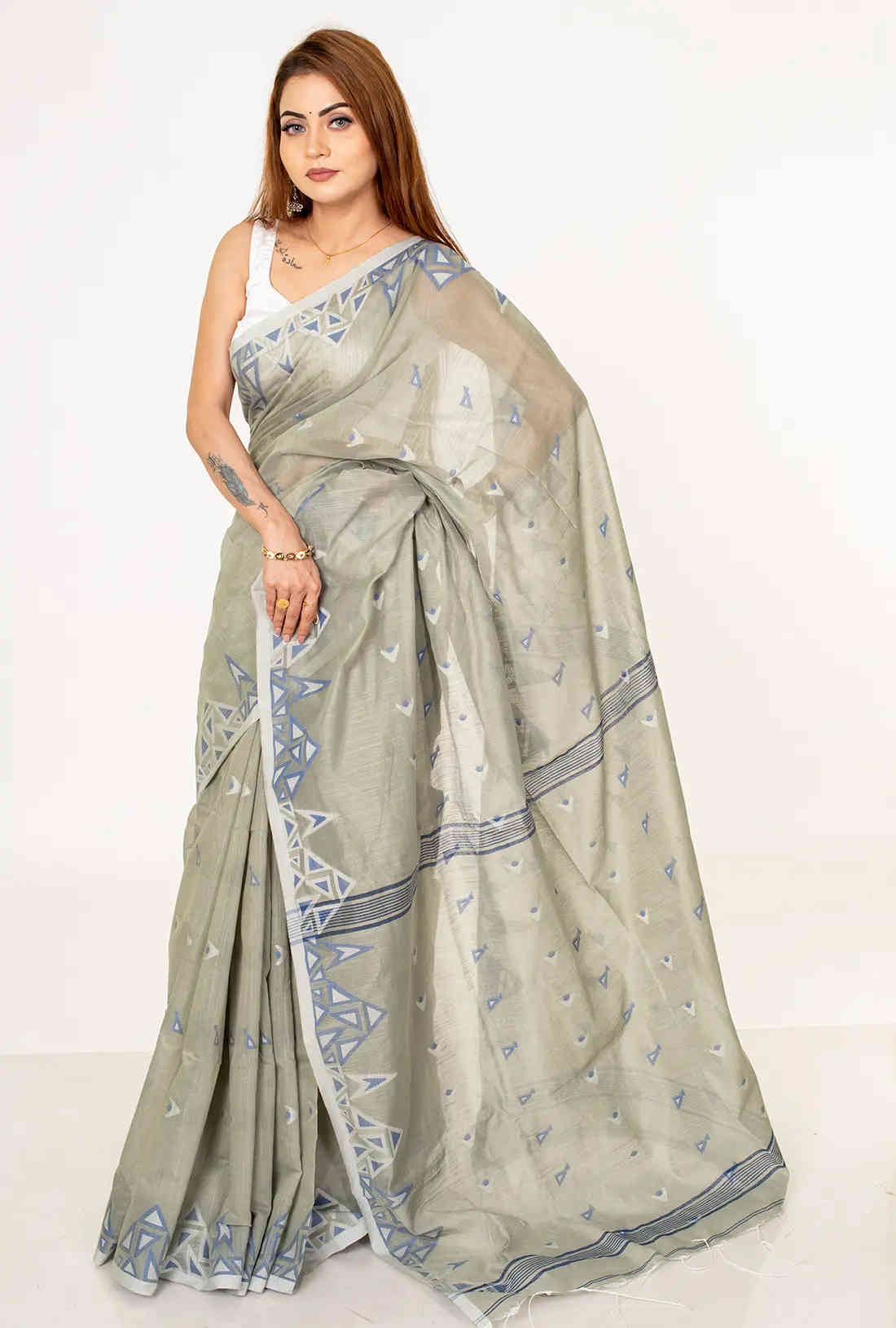 Trendy Cotton Saree