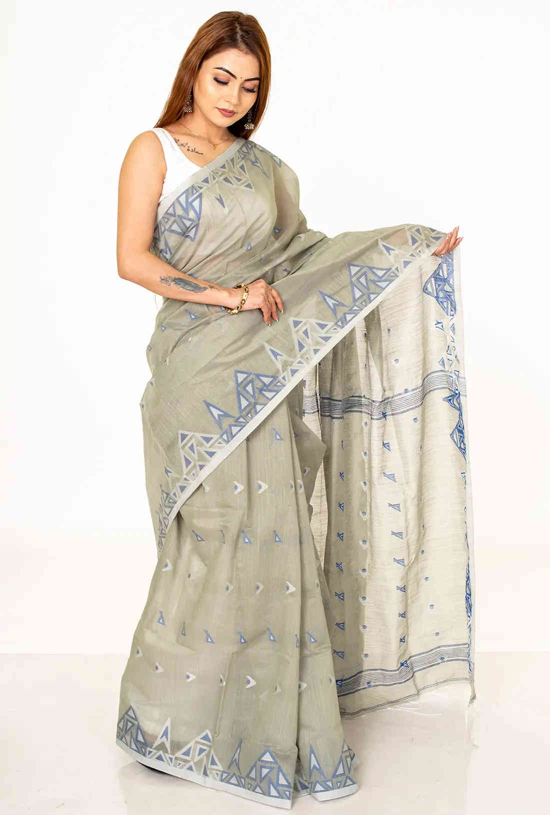 Trendy Cotton Saree