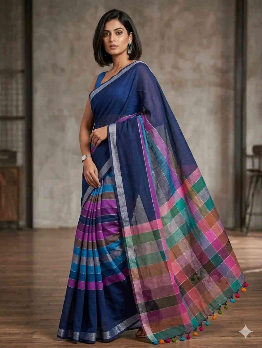 Trendy Cotton Saree